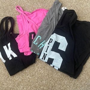 Victoria’s Secret PINK tank tops